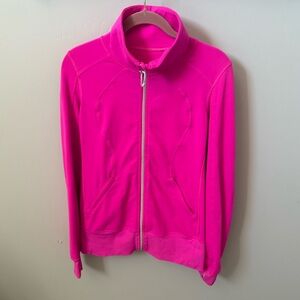 Lululemon Athletica Neon Pink Jacket